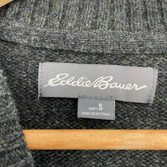 SOLD Men's Eddie Bauer Knit Sweater Size Small - Picture 5 of 7